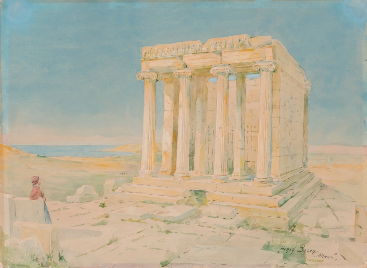 Templo de Nike Apteros, s.d. de Henry Bacon