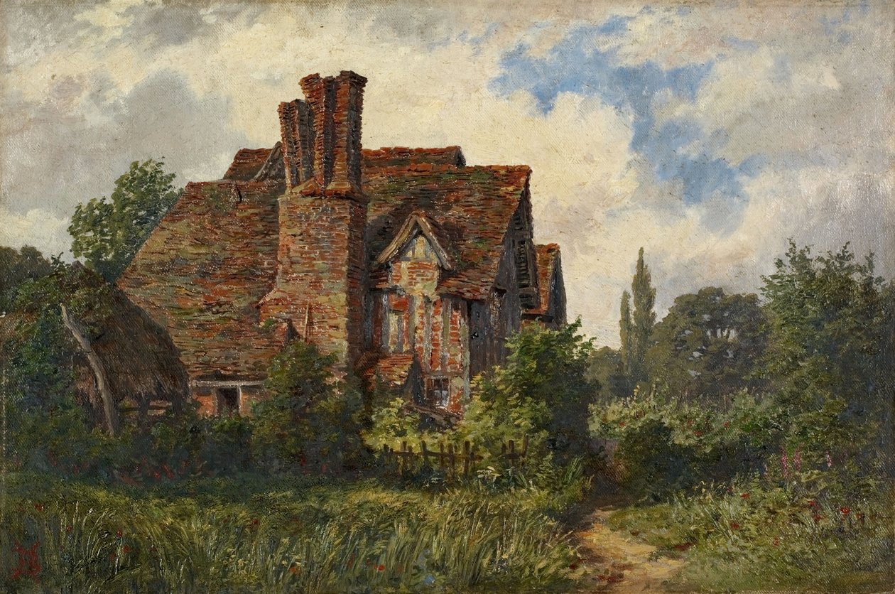 Selly Manor, Birmingham, 1864-75. de Henry Baker
