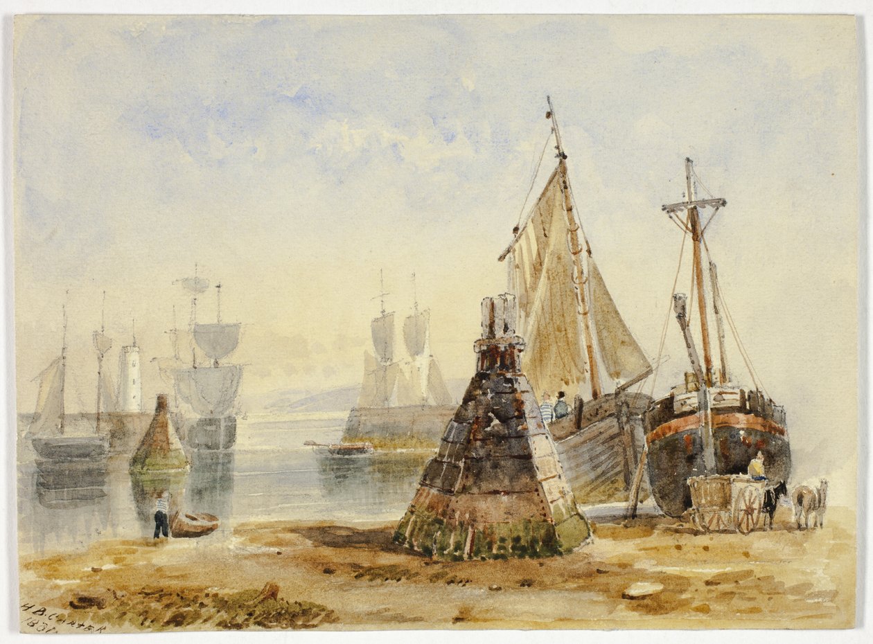 Navios no porto de Henry Barlow Carter