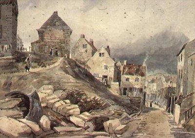 Cena de rua, Robin Hoods Bay de Henry Barlow Carter