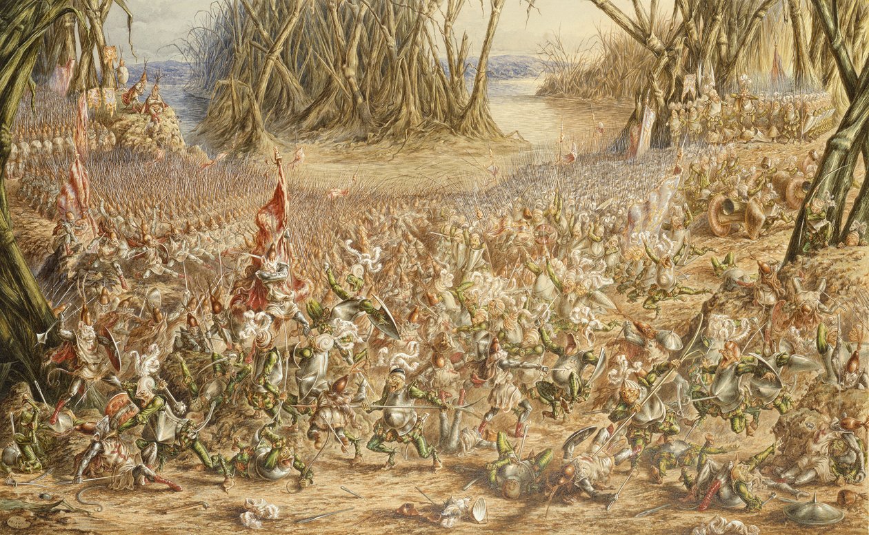 A Batracomiomaquia ou A Batalha entre os Sapos e os Ratos de Henry Barnabus Bright