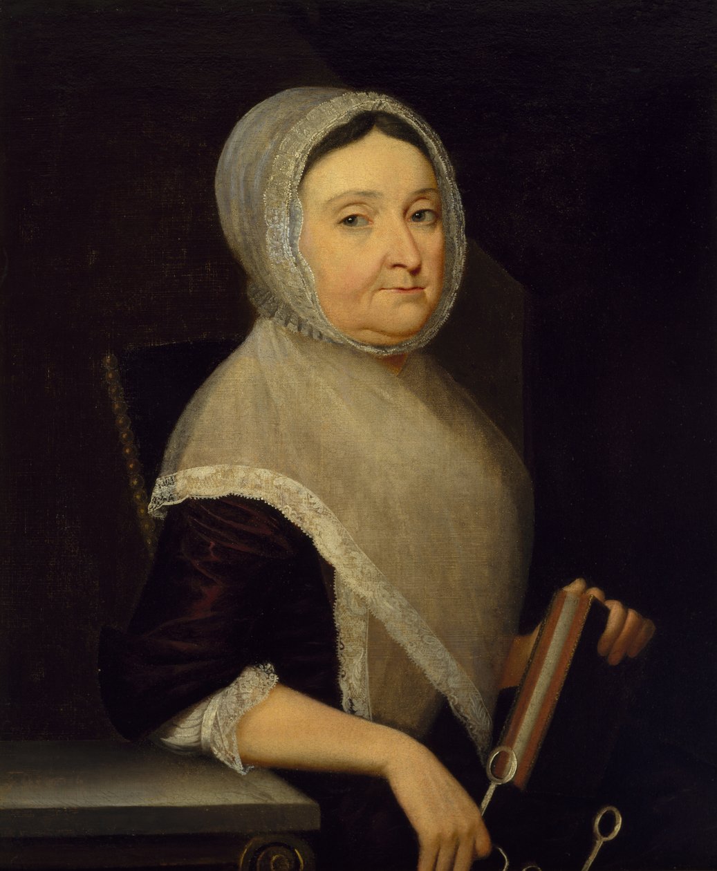 Retrato da Sra. Mary Cuthbert, c.1770-75 de Henry Benbridge