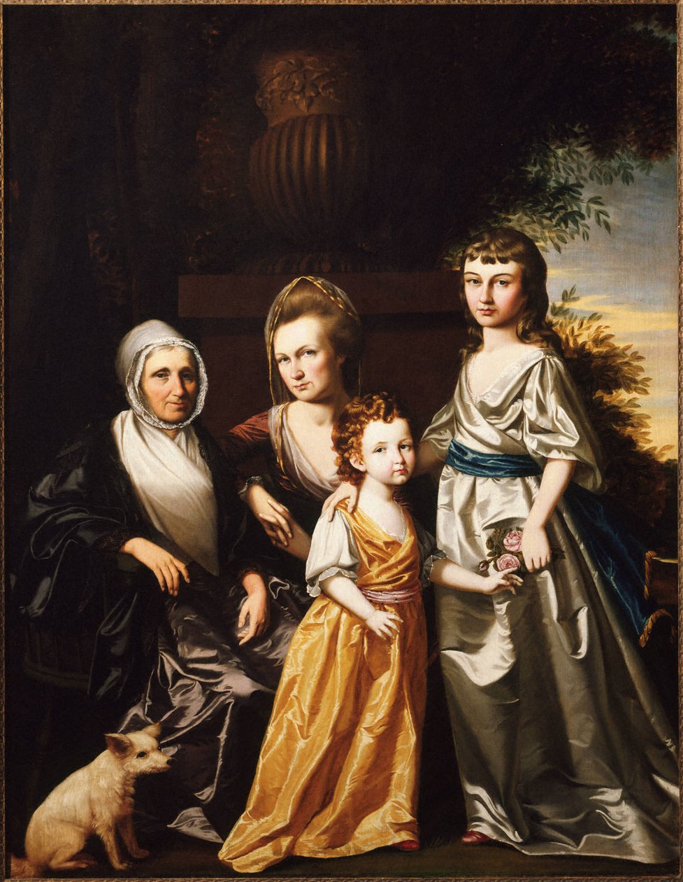 A família Hartley de Henry Benbridge