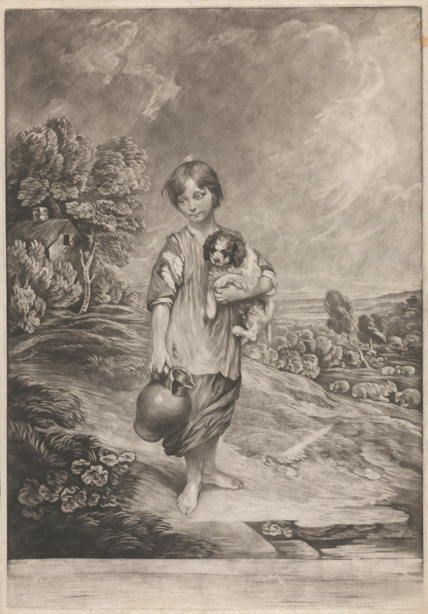Cottage Girl de Henry Birche