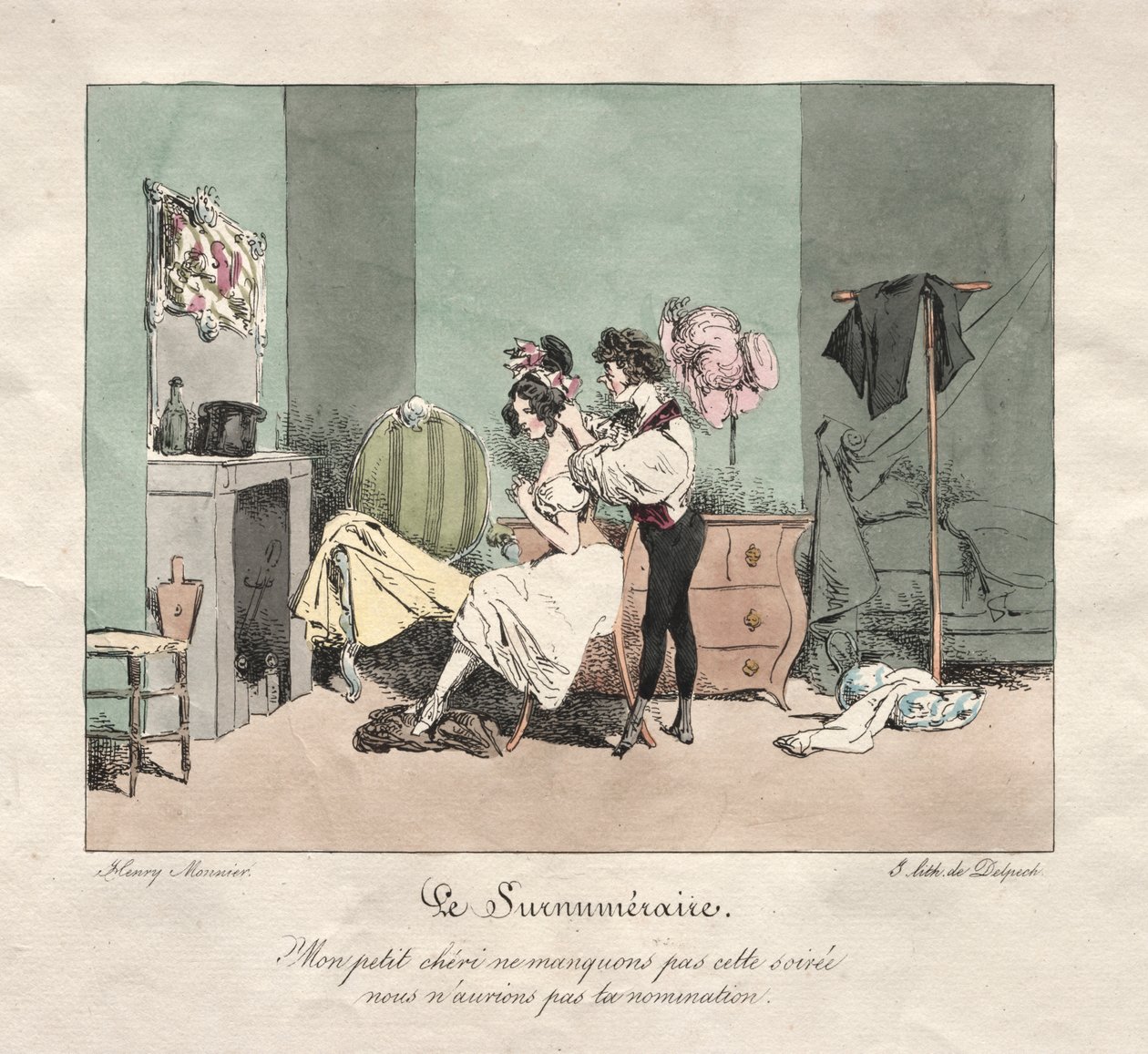 Alfândega Administrativa: Supranumerária de Henry Bonaventure Monnier
