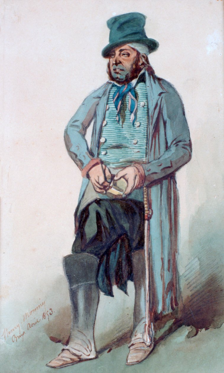 Personagem, 1853 de Henry Bonaventure Monnier