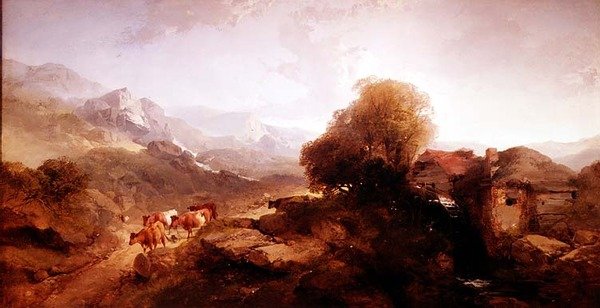 Paisagem Galesa de Henry Bright