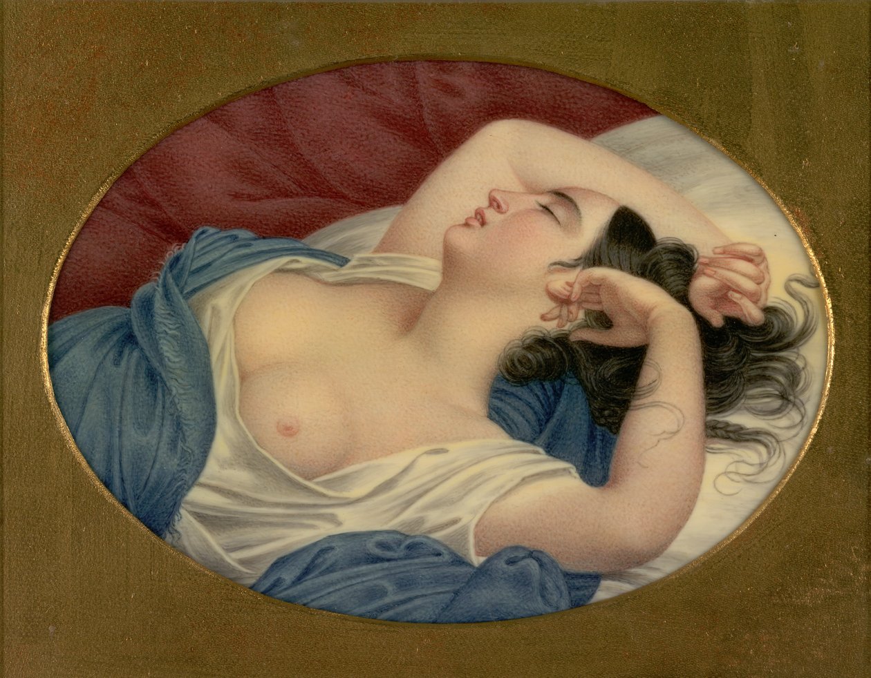 Bela Adormecida, c. 1850. de Henry Brintnell Bounethea