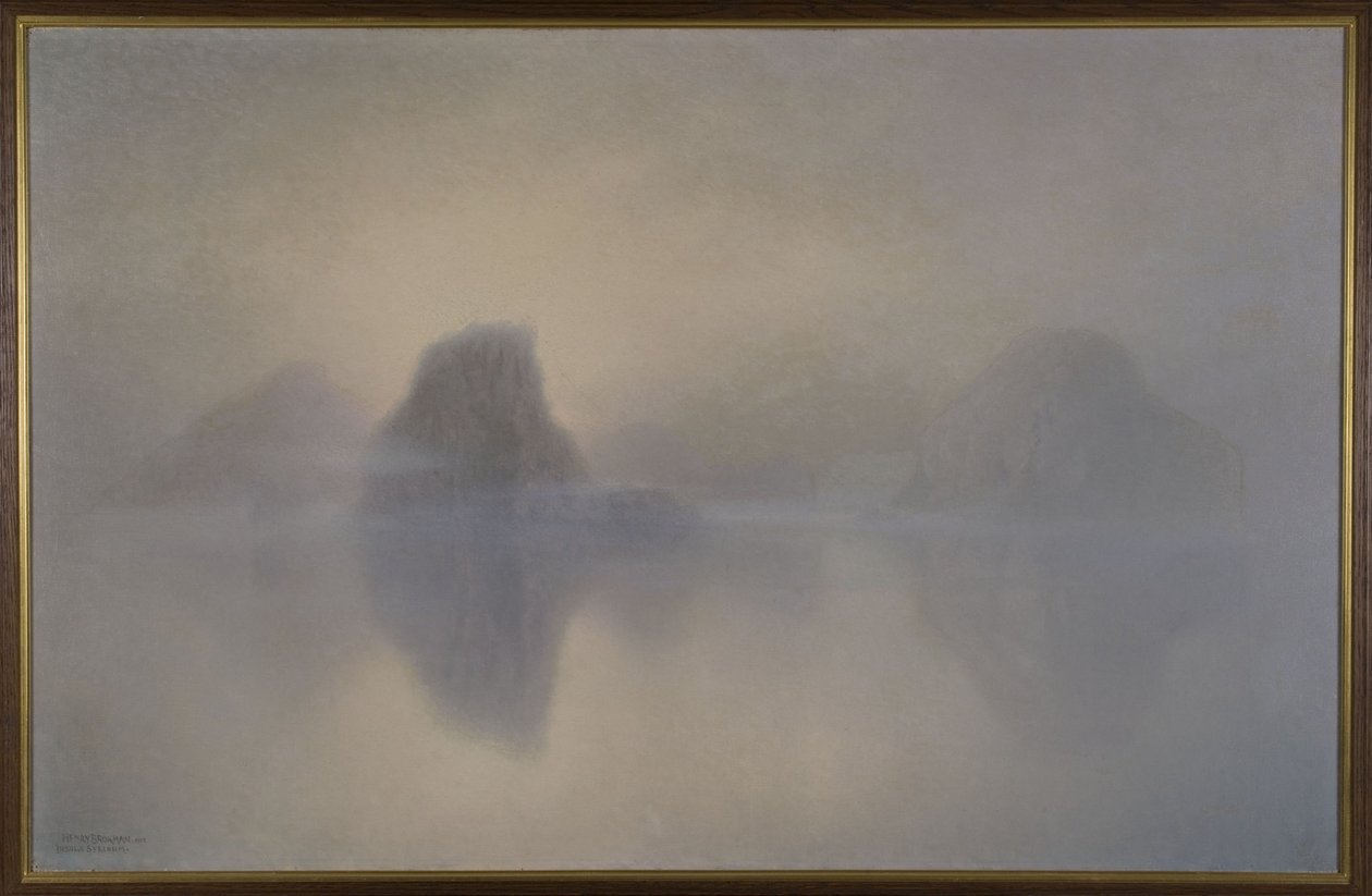Insulae syrenum, em 1902 (óleo sobre tela) de Henry Brokman Knudsen