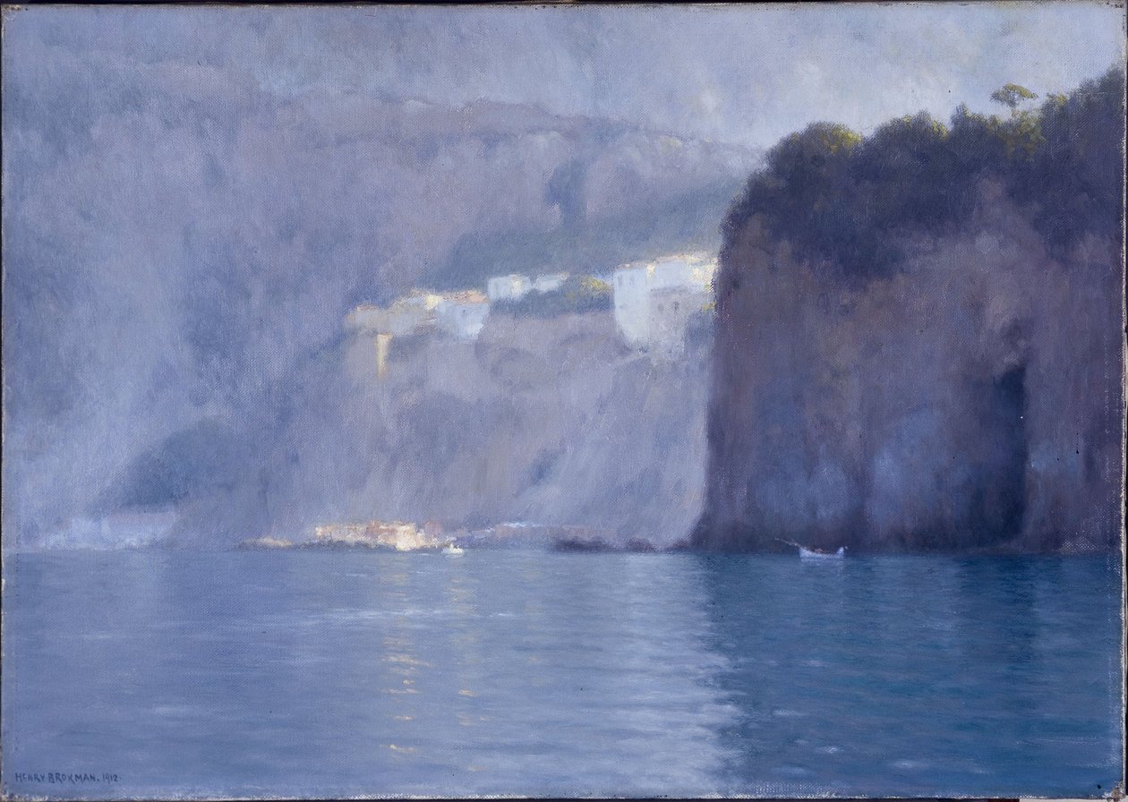 Meta (estilo Maeterlinck), em 1912 (óleo sobre tela) de Henry Brokman Knudsen