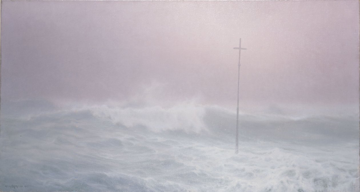 A cruz na bruma, Bretanha de Henry Brokman-Knudsen