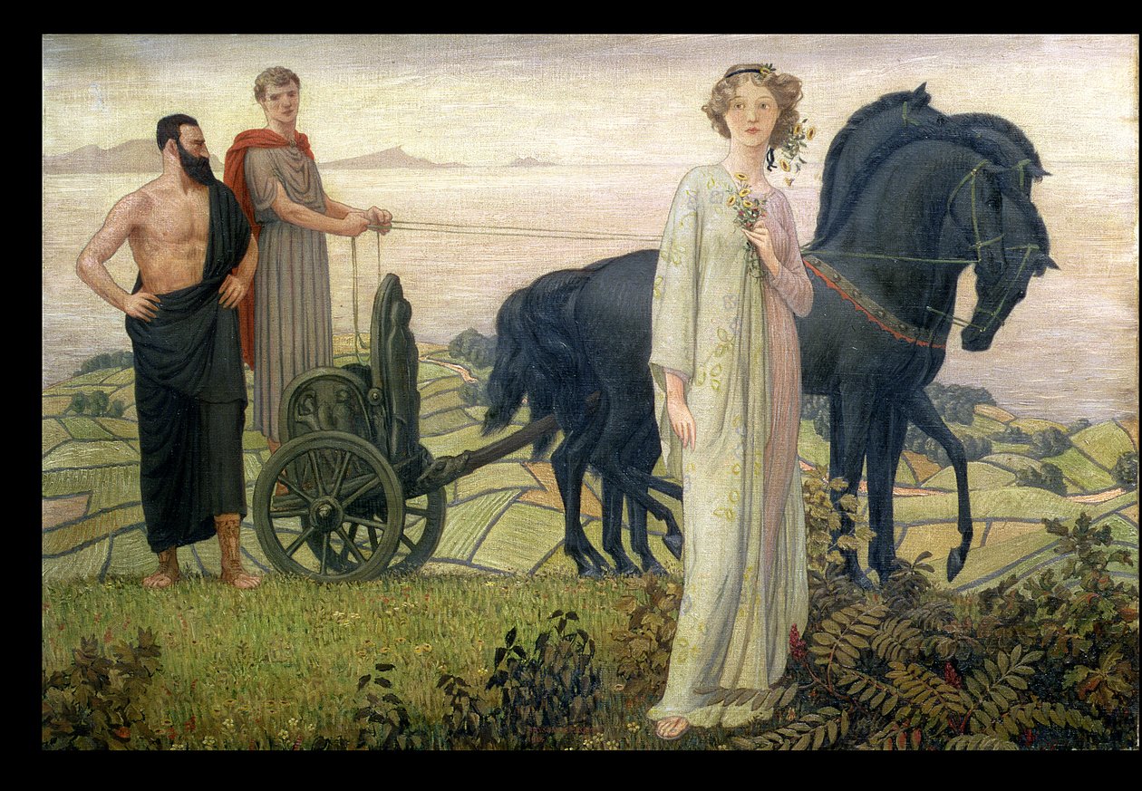 Plutão e Proserpina, 1914 de Henry Bryson Burroughs