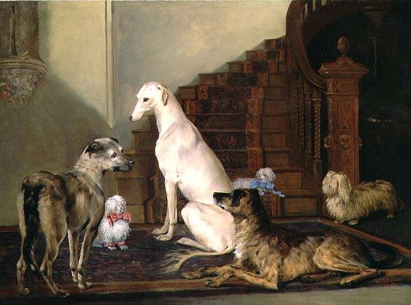 Esperando ao pé da escada de Henry Calvert