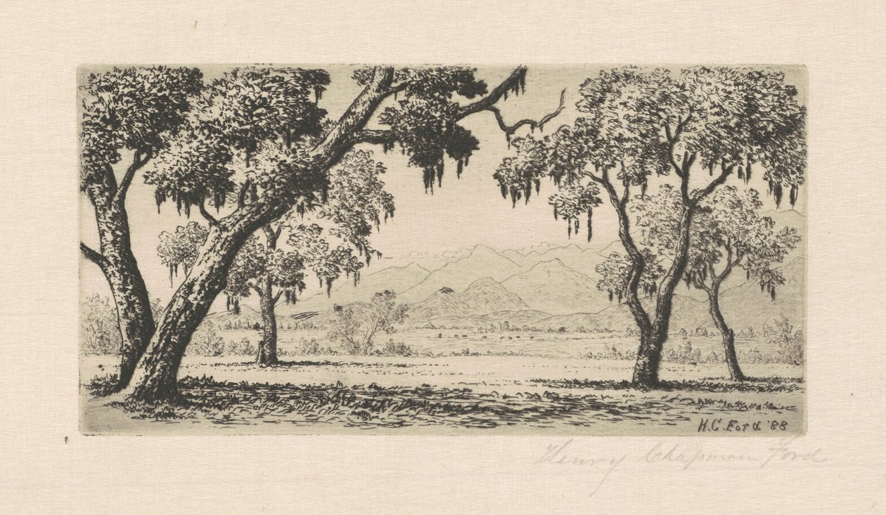 Paisagem da Califórnia de Henry Chapman Ford