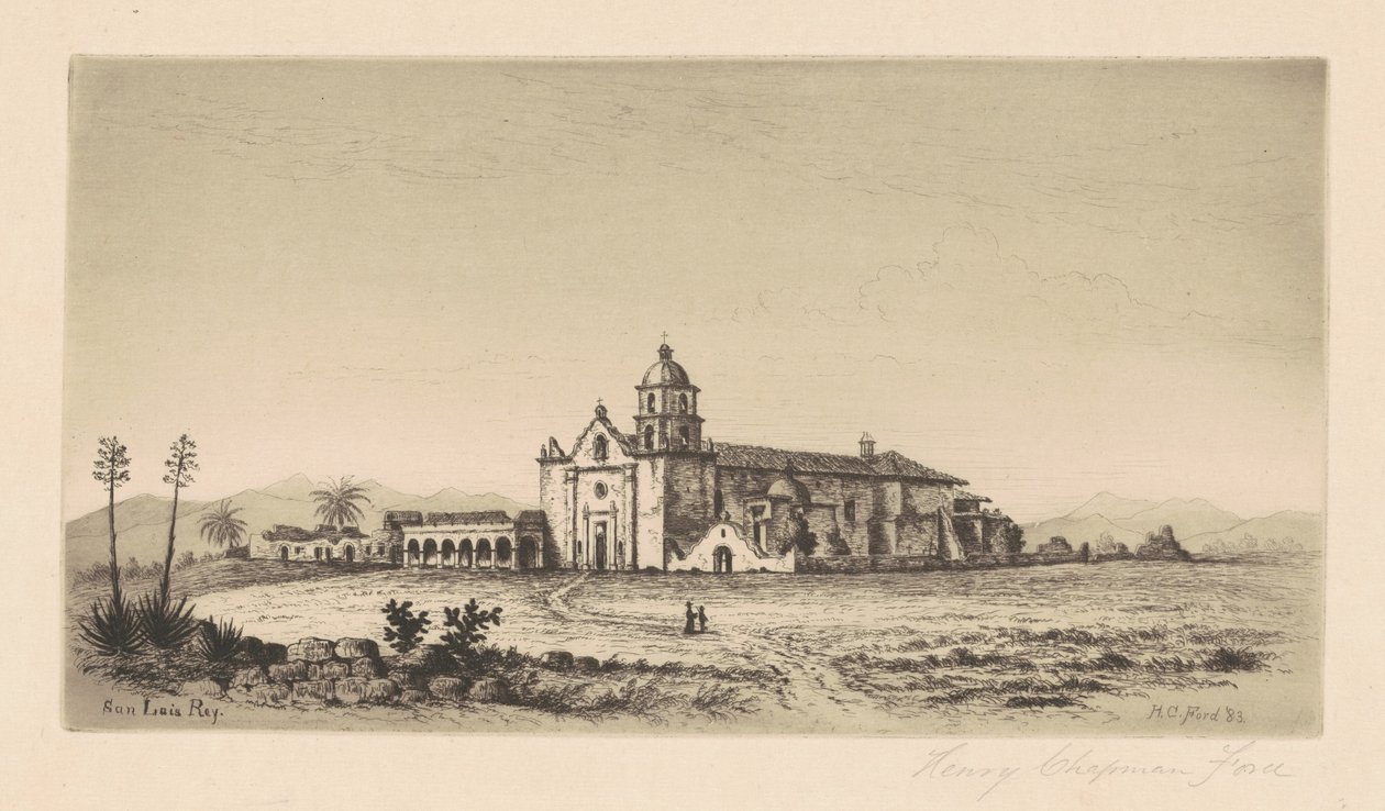 Missão San Luis Rey de Francia de Henry Chapman Ford