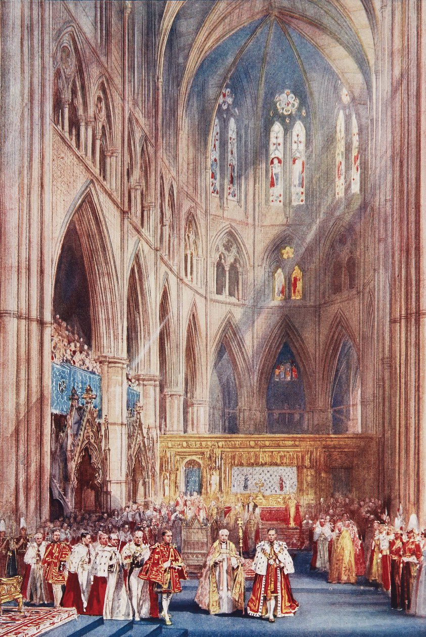 A Coroação do Rei Jorge VI de Henry Charles Brewer