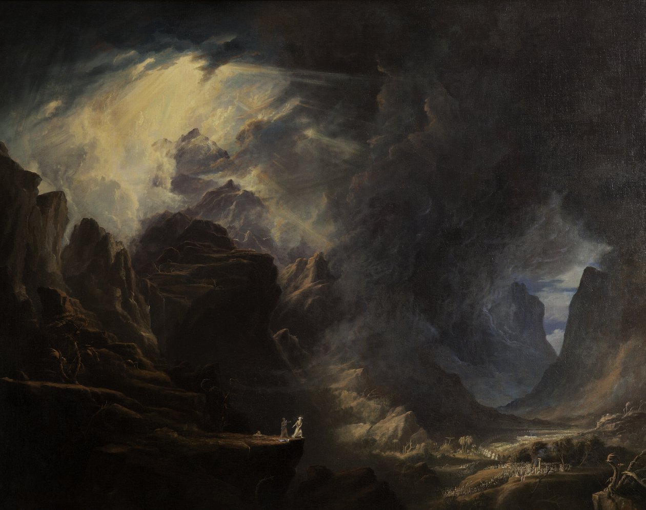 Moisés no Monte, 1828-1829 de Henry Cheever Pratt