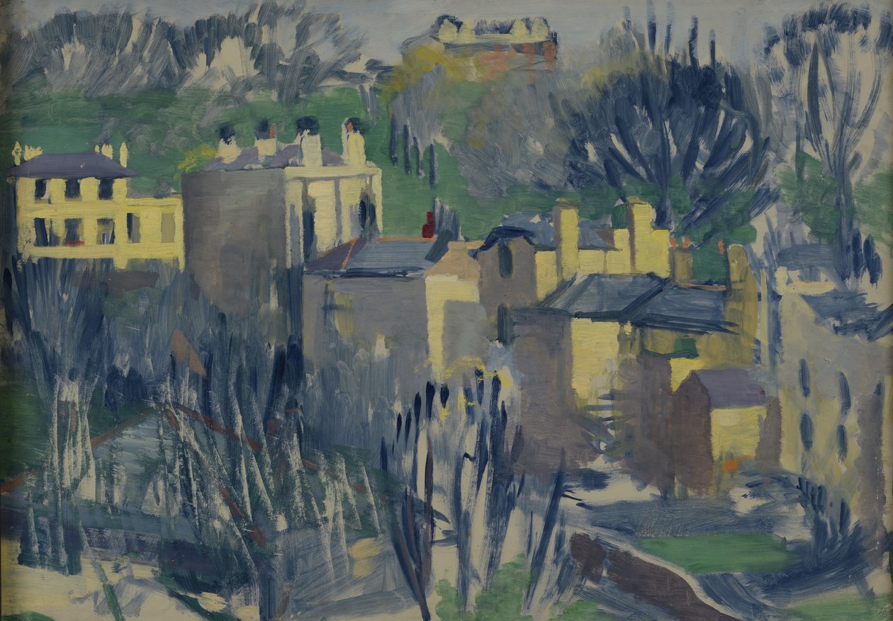 Manhã de primavera, Hampstead de Henry Clarence Whaite