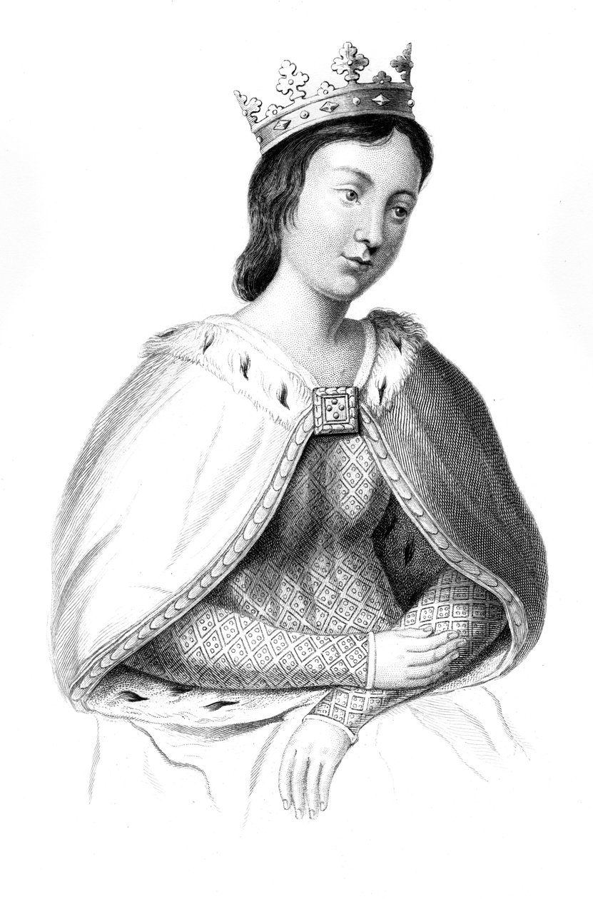 Eleanor da Provença c1223-1291, 1851. de Henry Colburn