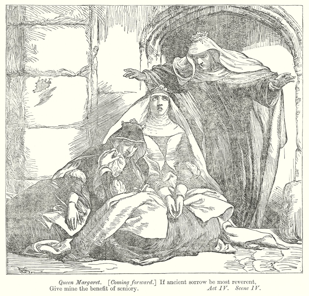 Rei Ricardo III (gravura) de Henry Courtney (after) Selous