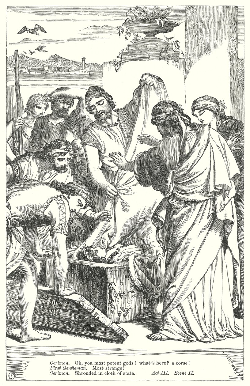 Péricles (gravura) de Henry Courtney (after) Selous