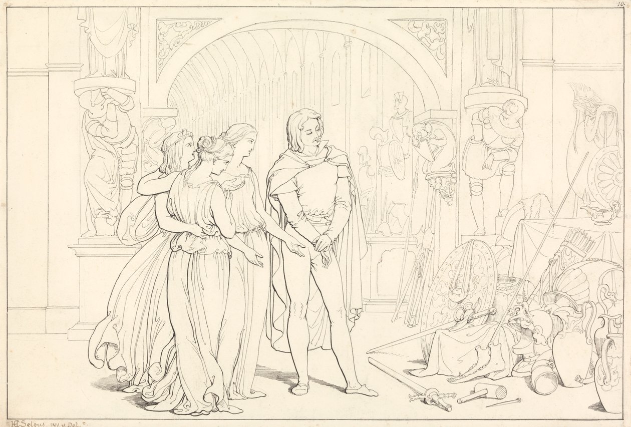 Illustration to Pilgrim