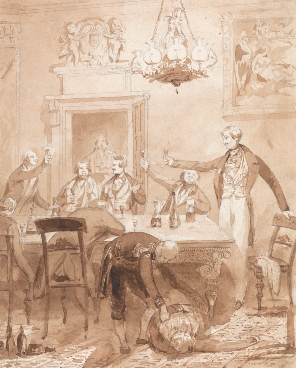 A Vida de um Nobre: Cena a Segunda - A Primeira Festa de Henry Dawe