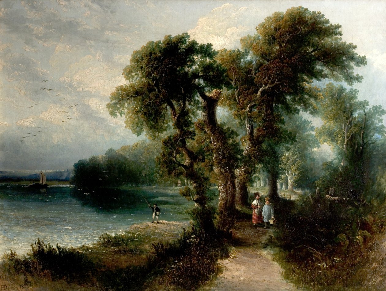 Nottingham de Wilford Grove, 1831 de Henry Dawson