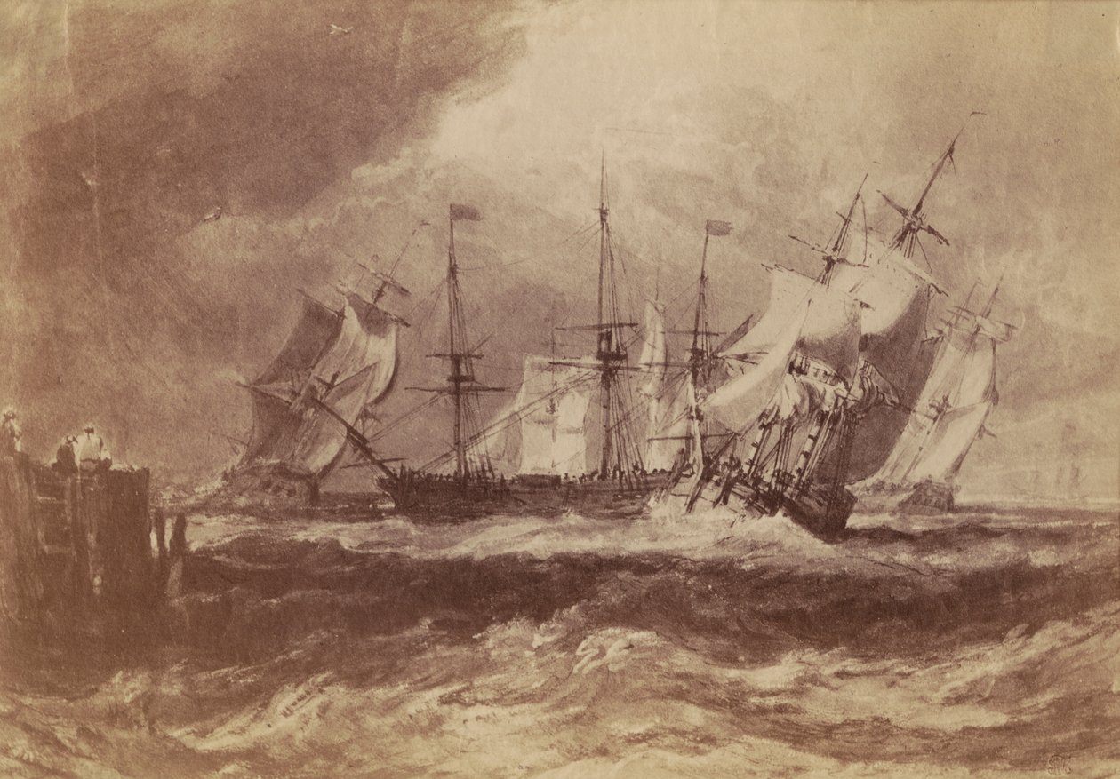 Navios numa brisa de Henry Dixon and Son