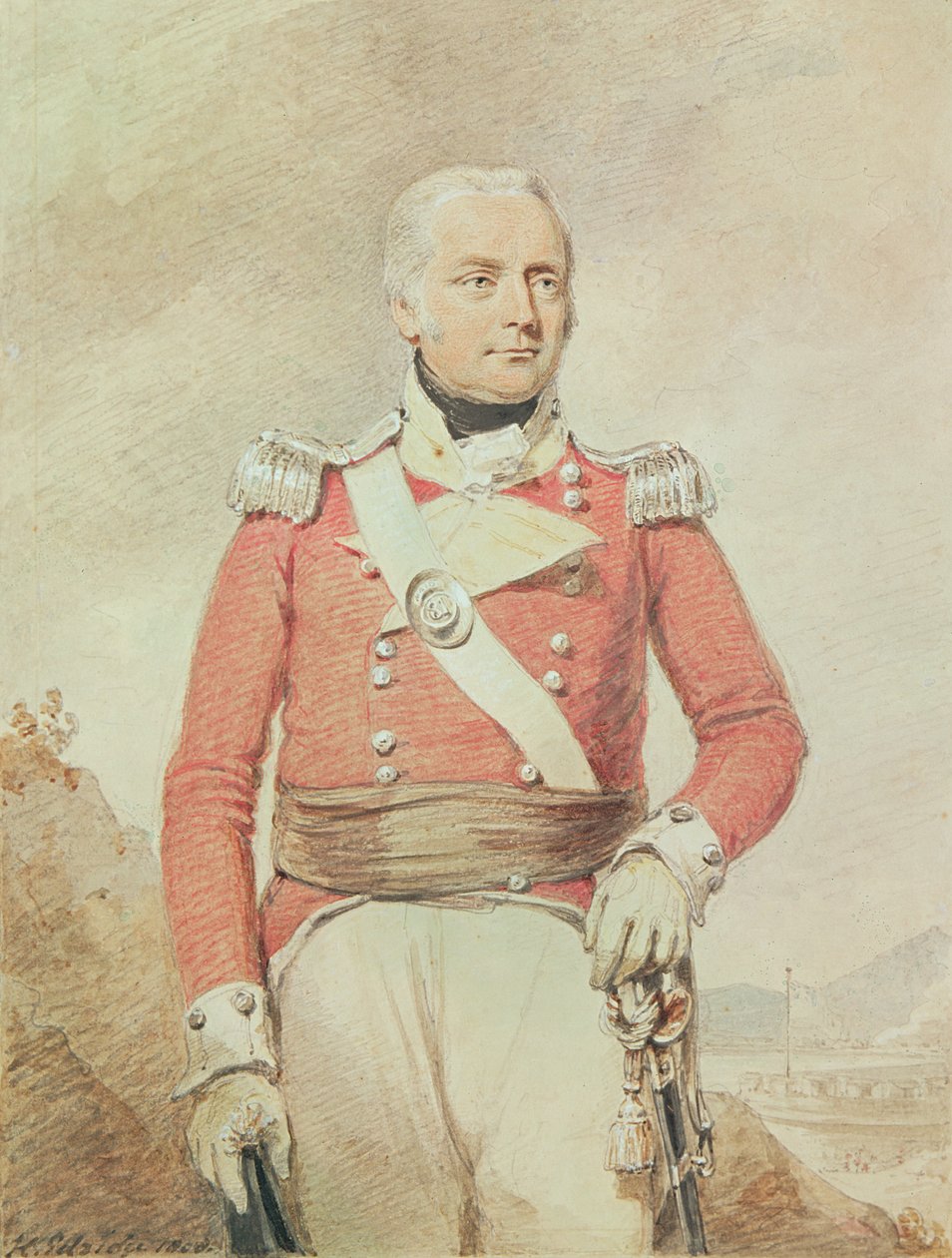 Major General Patrick McKenzie, 1808 de Henry Edridge