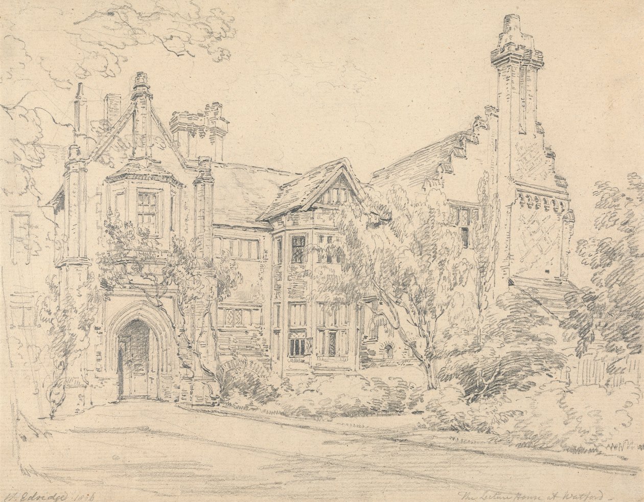 O Palácio de Conferências, Watford de Henry Edridge