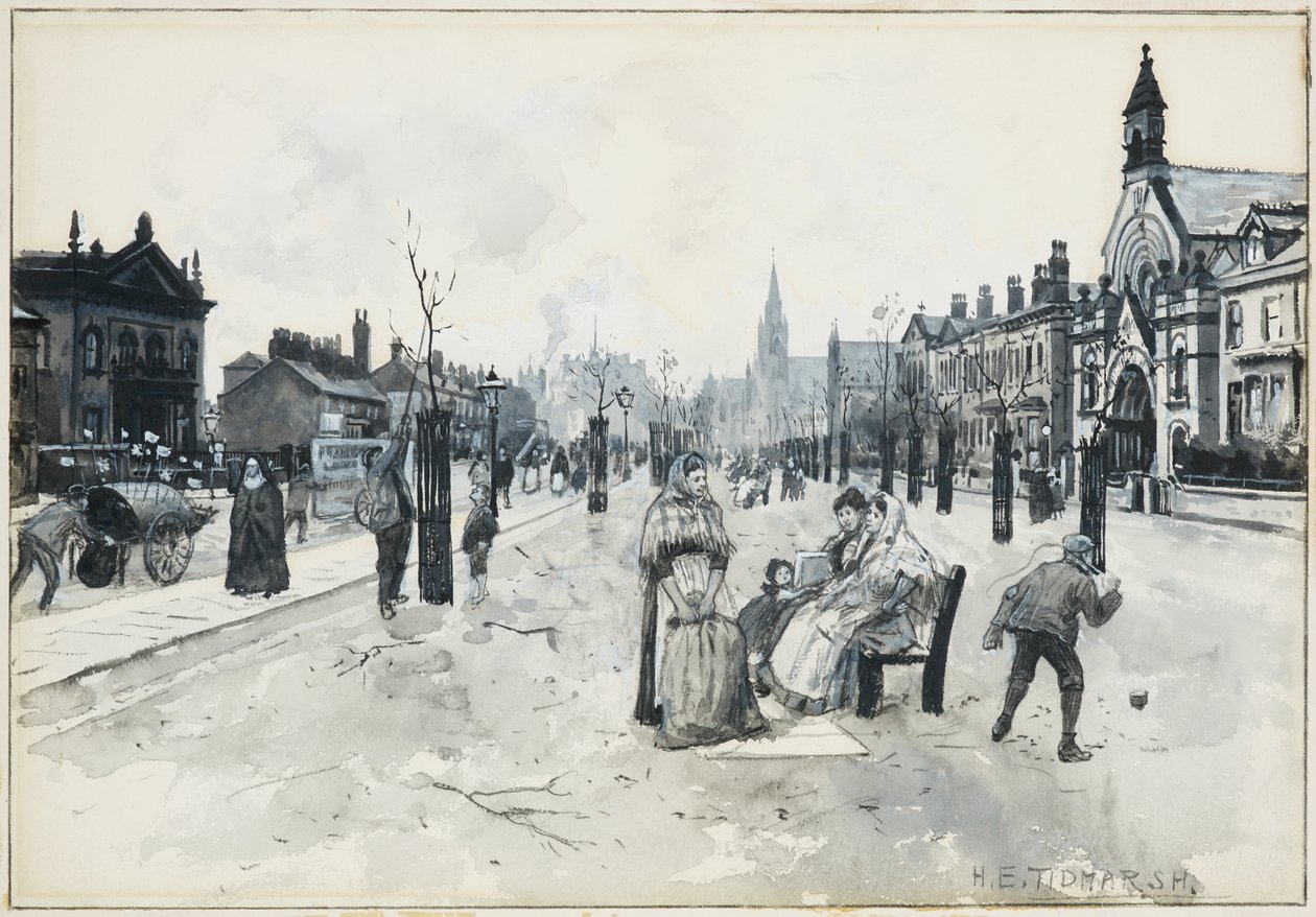 Broad Street, Pendleton de Henry Edward Tidmarsh