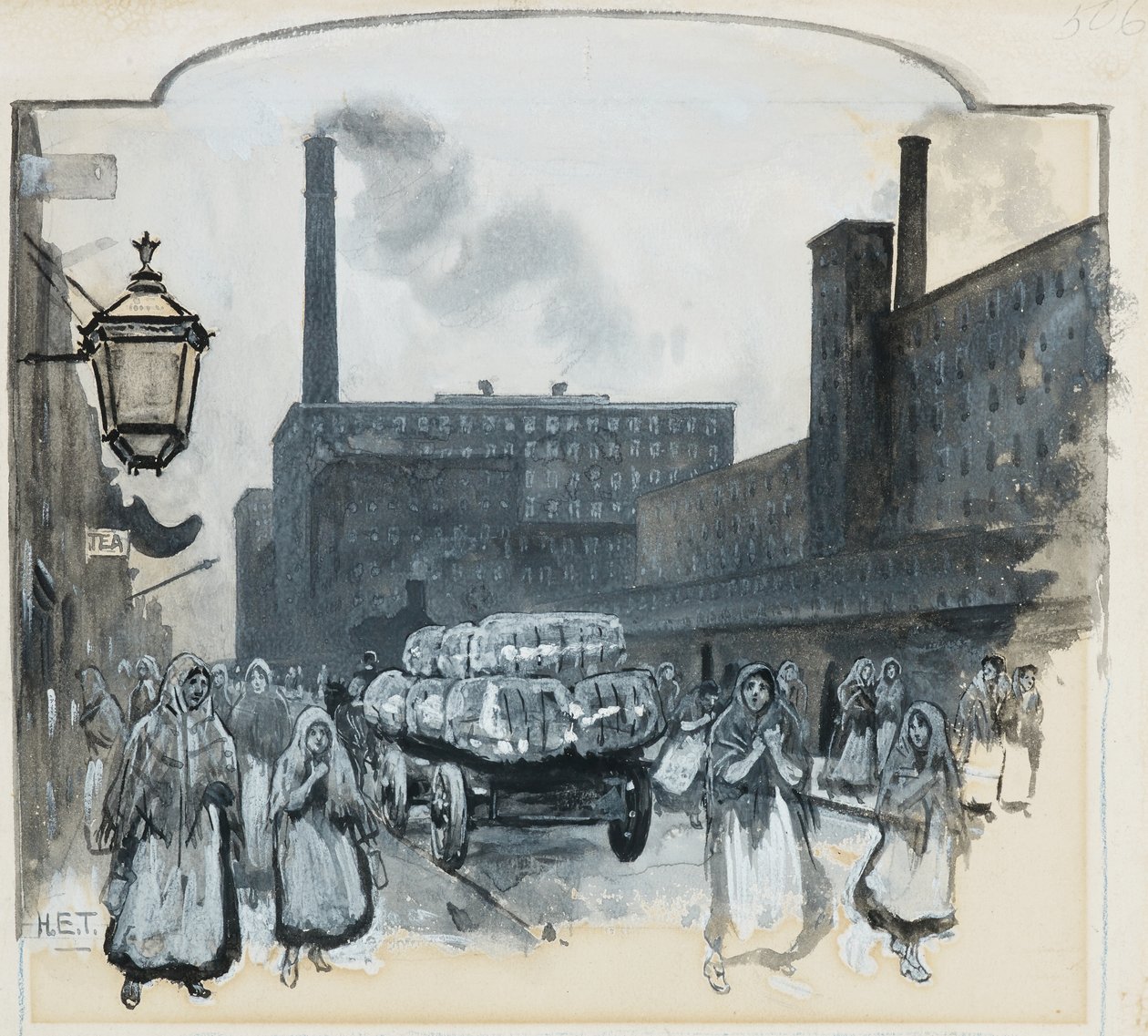 Moinhos de algodão, Bradford Road de Henry Edward Tidmarsh