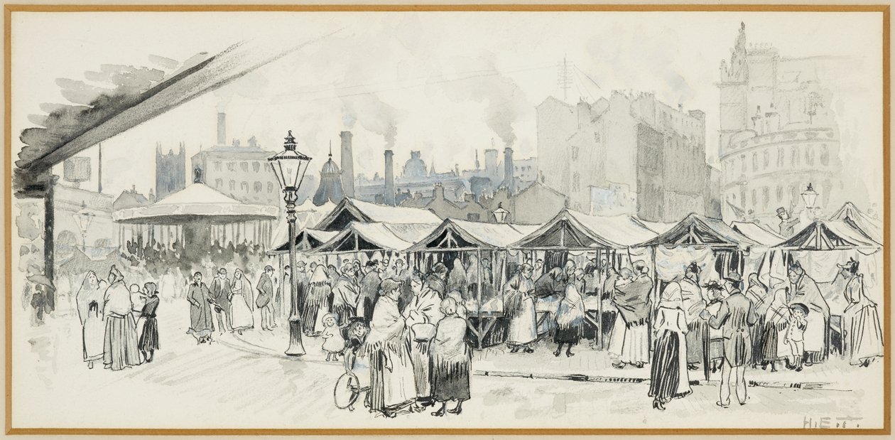 Flat Iron Market, Salford de Henry Edward Tidmarsh