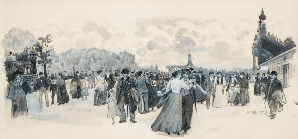 Em Belle Vue Gardens de Henry Edward Tidmarsh