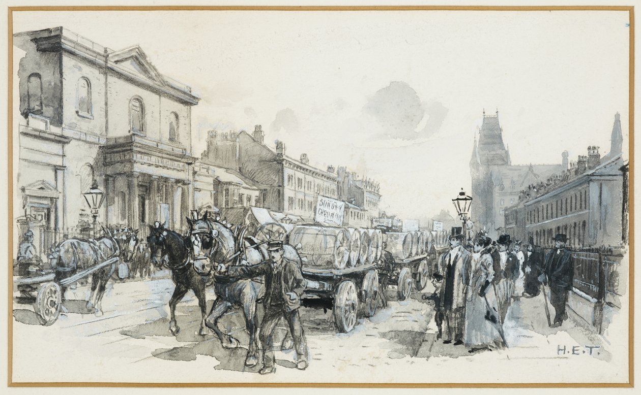 Primeiro de maio, Oxford Street de Henry Edward Tidmarsh
