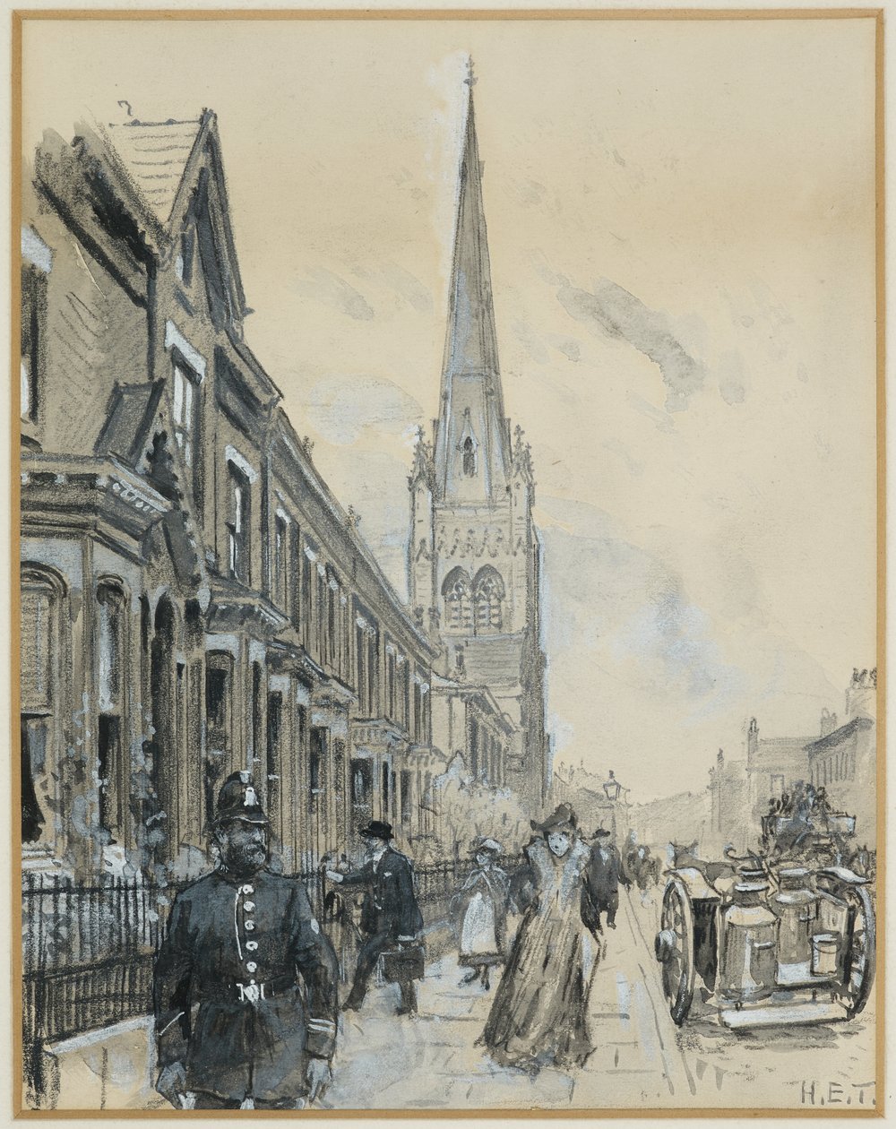 Igreja Presbiteriana, Brunswick Street de Henry Edward Tidmarsh