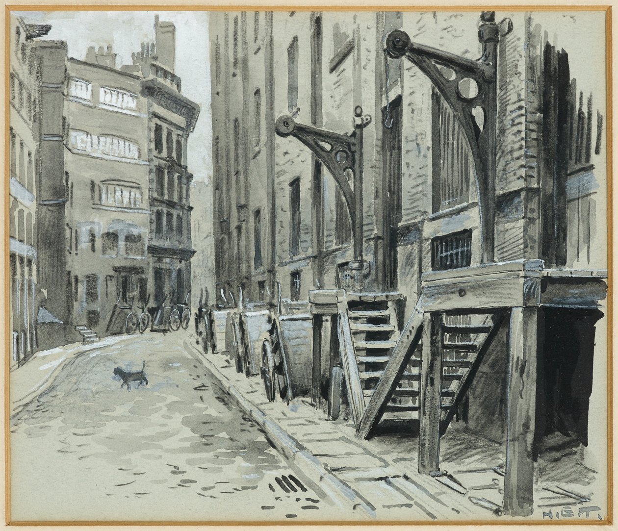 Sábado à tarde na cidade de Henry Edward Tidmarsh