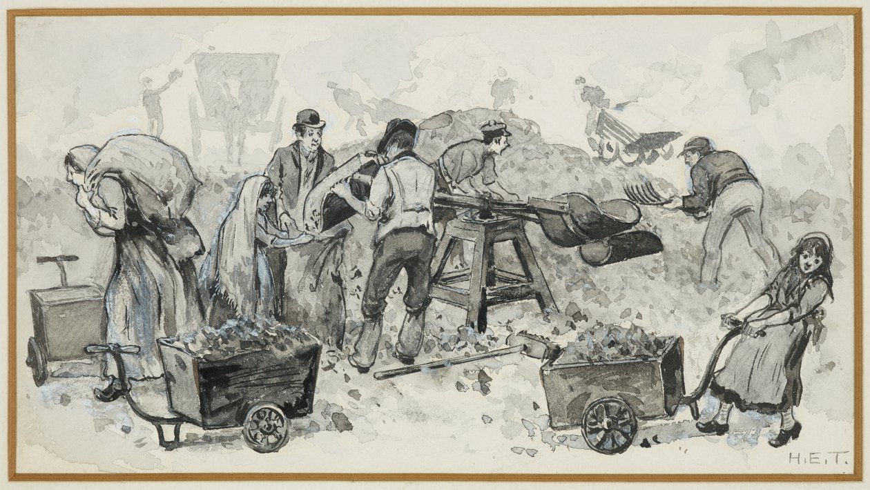 Vender Coca-Cola na fábrica de gás de Henry Edward Tidmarsh