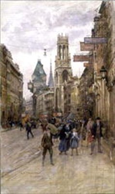 St. Dunstans no oeste, 1922 de Henry Edward Tidmarsh