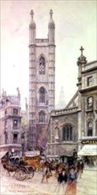 St Mary Aldermary, Queen Victoria Street de Henry Edward Tidmarsh