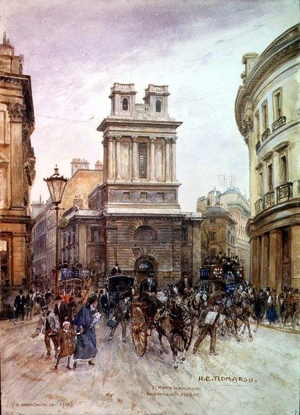St. Mary Woolnoth: Rua Rei William de Henry Edward Tidmarsh