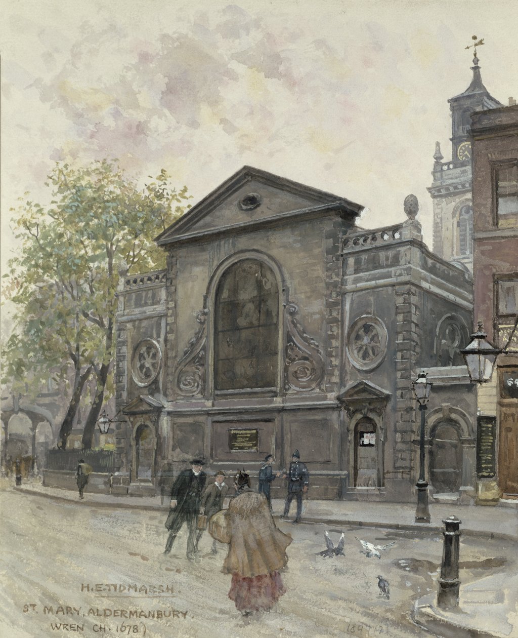 St Mary&39;s Aldermanbury de Henry Edward Tidmarsh