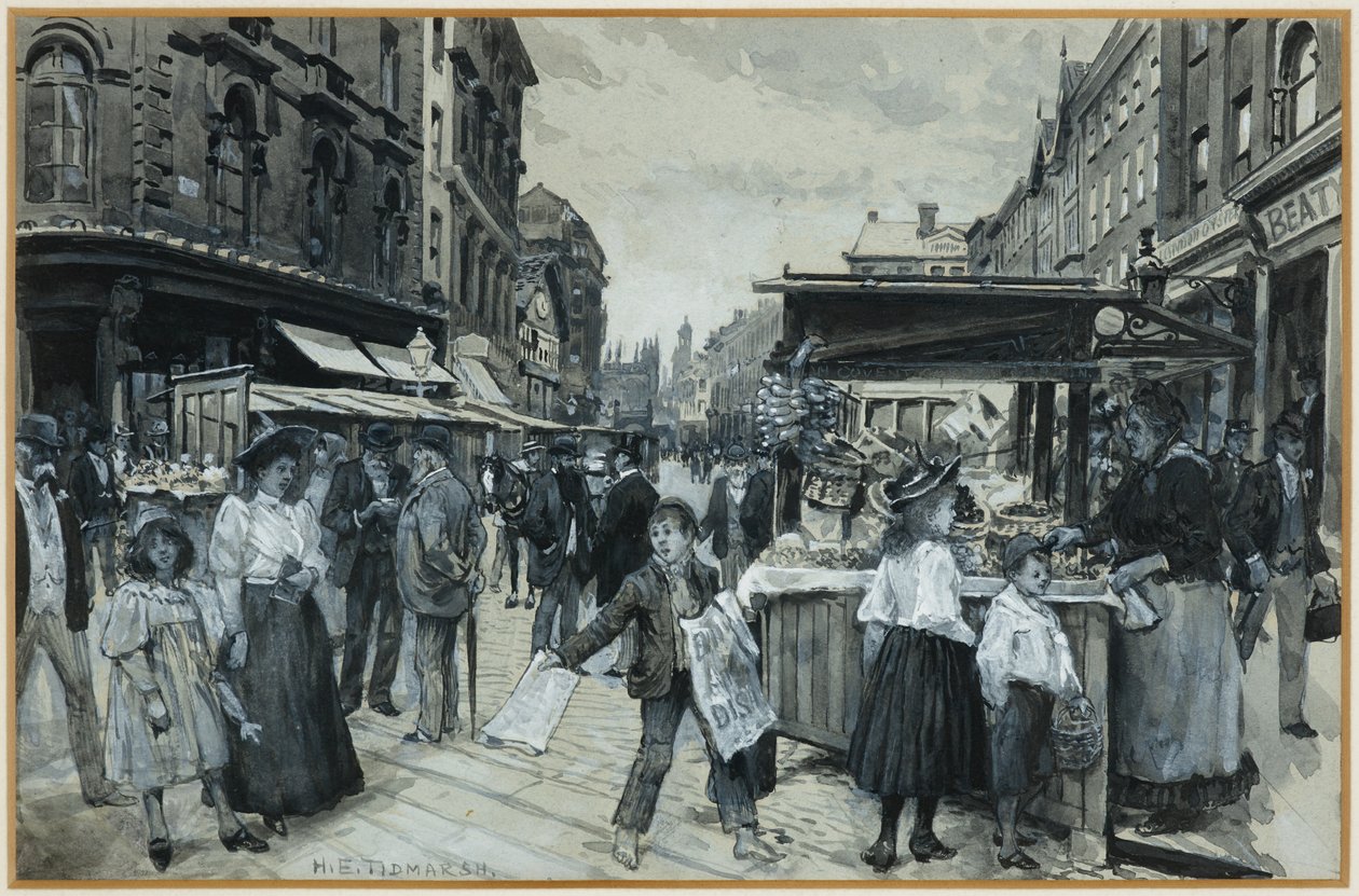 O Antigo Mercado de Henry Edward Tidmarsh