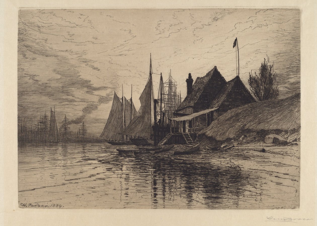 Porto de Nova York de Henry Farrer