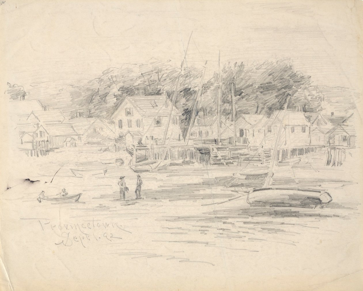 Vista de Provincetown de Henry Farrer