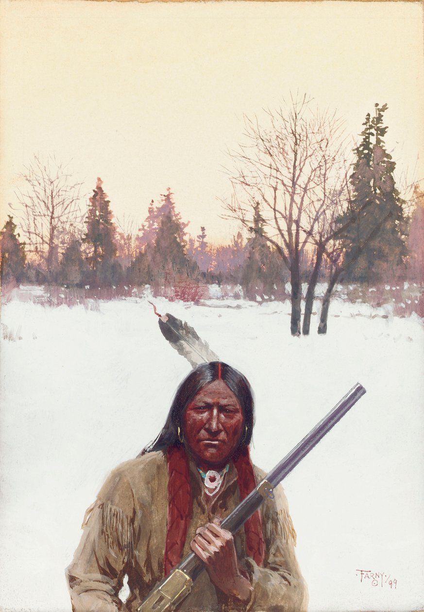Caçador, 1899 de Henry Francois Farny
