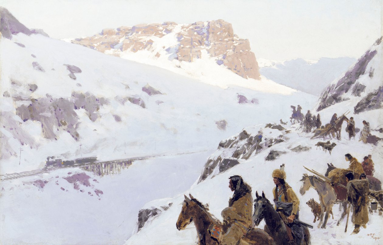 Manhã de um novo dia, 1906 de Henry Francois Farny