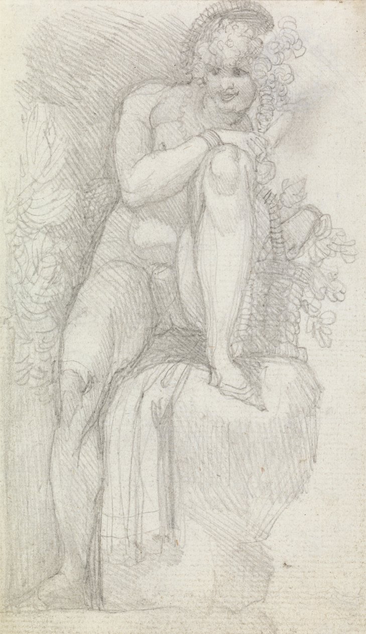 Um Hermafrodita de Johann Heinrich Füssli