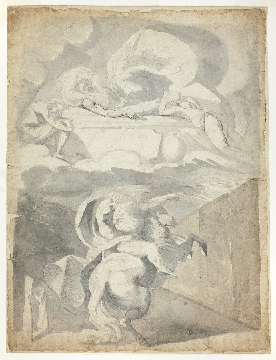 Odin no submundo de Johann Heinrich Füssli